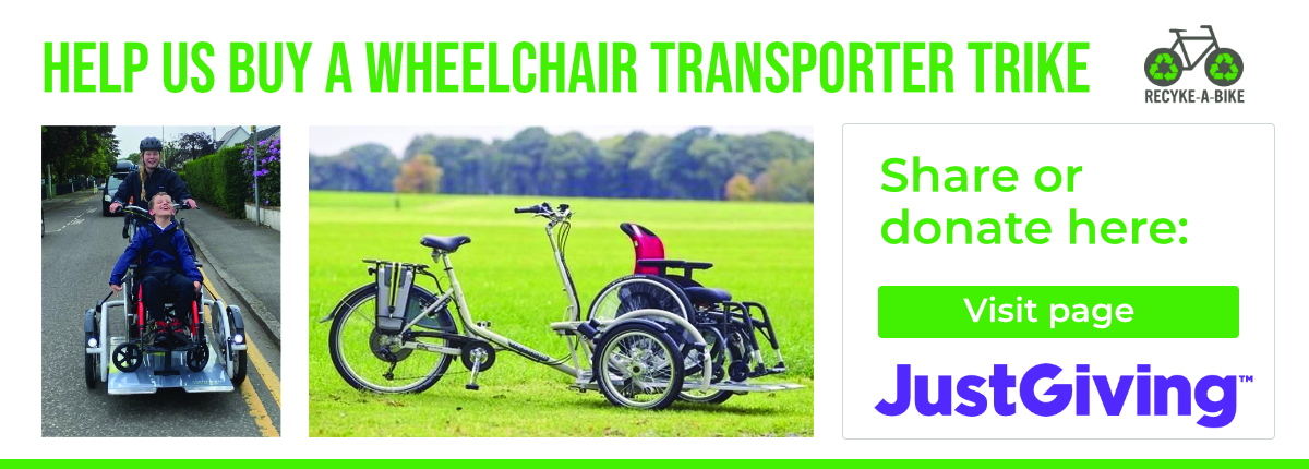 Help us raise funds for a Wheelchair Transporter Trike