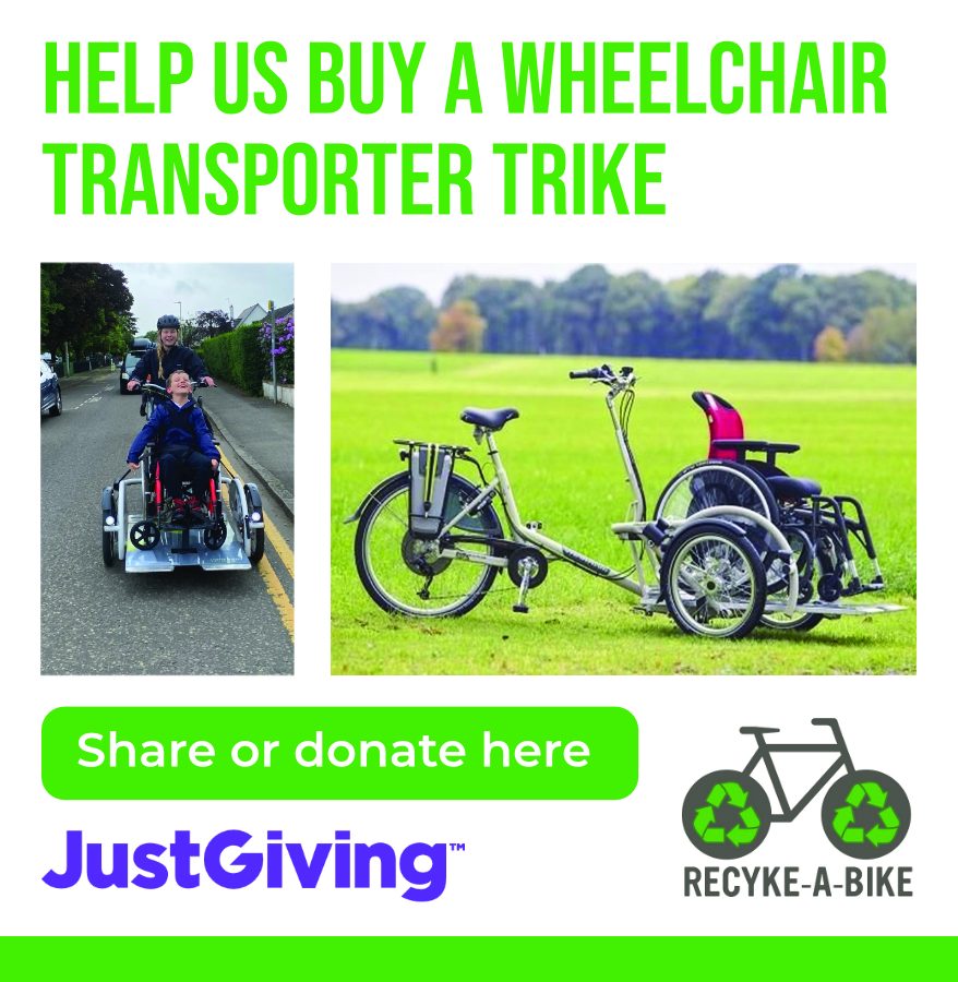 Help us raise funds for a Wheelchair Transporter Trike